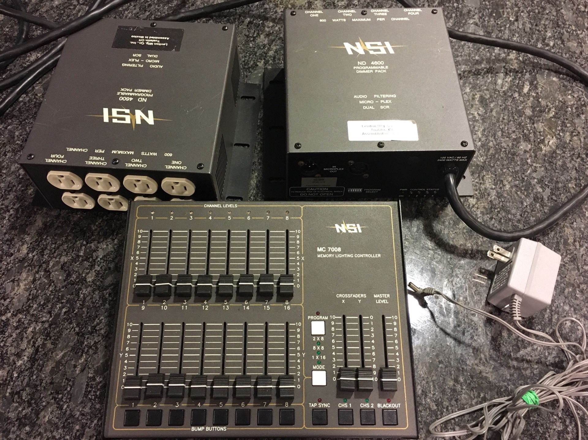 Leviton-NSI Lighting Controller and Dimmer Packs