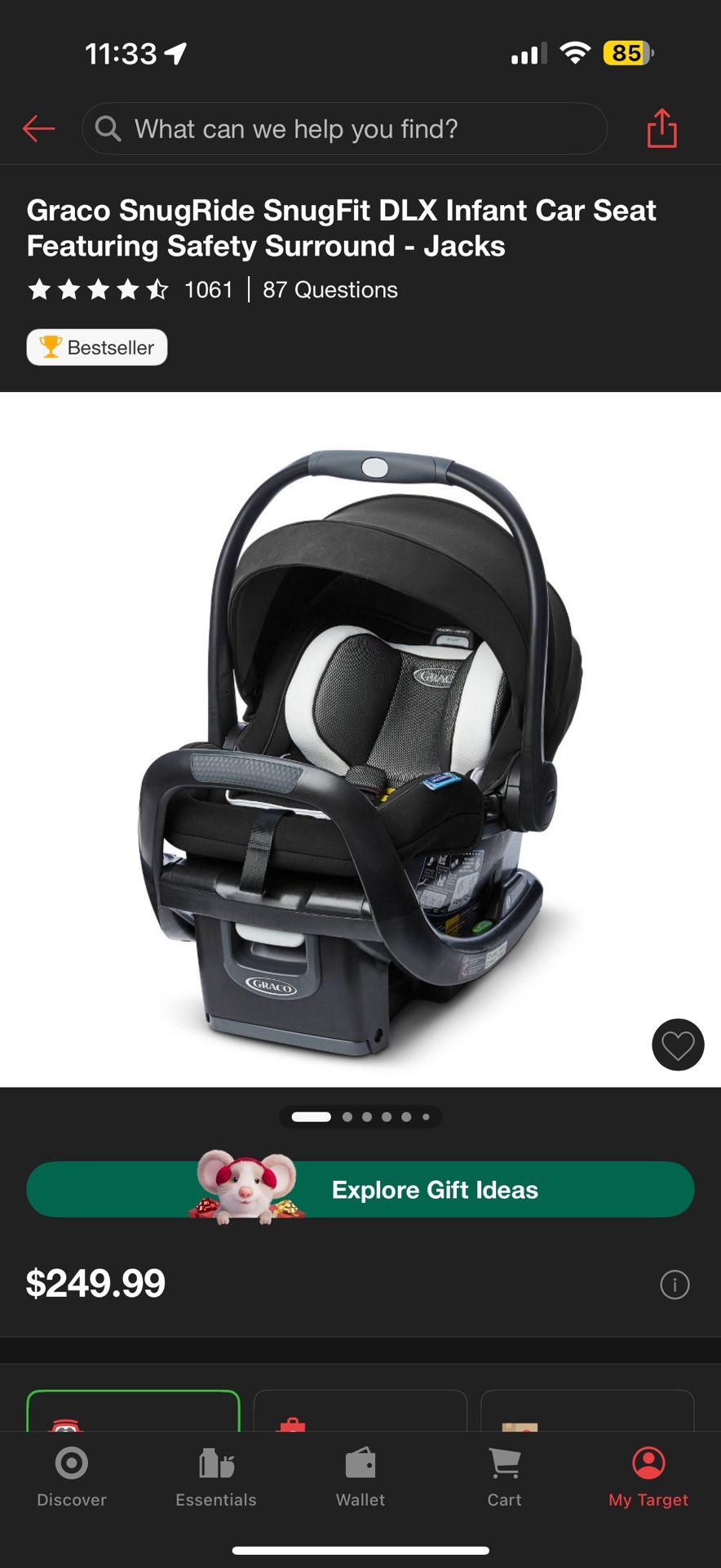 Graco Snugride Snugfit DLX