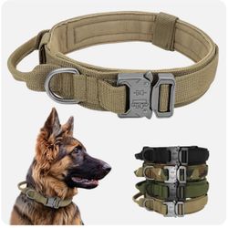 Dog Tactical Leash And collar. 