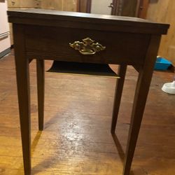 Vintage Sewing Machine Table