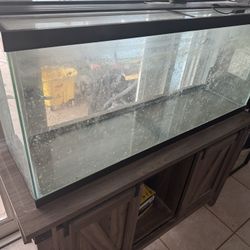 55 Gallon Tank, Led Light, Tank Stand & More..