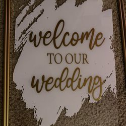 Wedding Welcome Signage