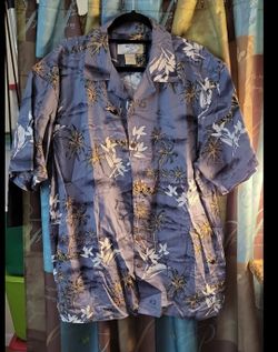 Men's High Surf Blue Hawaiian Shirt