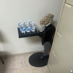 At Your Service ! Waiter Statue 