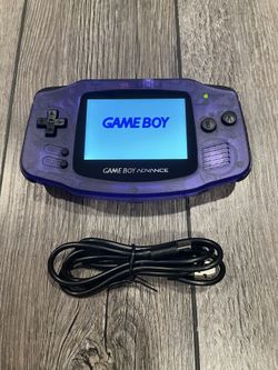 Gameboy Advance W/ IPS Screen & Rechargeable Battery