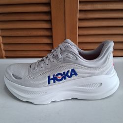 Hoka Bondi 9 Stardust/Cosmic Grey Men's Running Shoe * Size: 8D