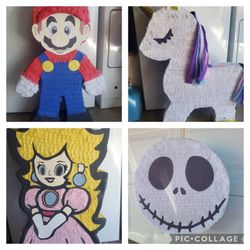 Custom Piñatas  for sale (For Kids & Adults)..from $35 & up depending on size & Style..located In Hesperia