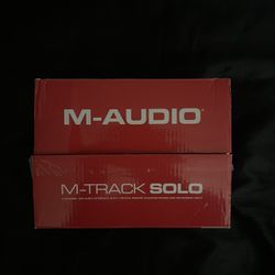 M-Audio M-Track Solo 2-Channel USB Audio Interface