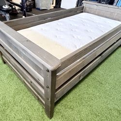 Twin Size Bed with Mattress  