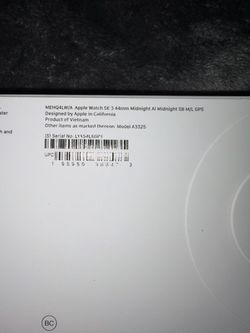 Apple Watch SE 3 44 mm