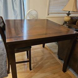 Tall Kitchen Table With One Chair 