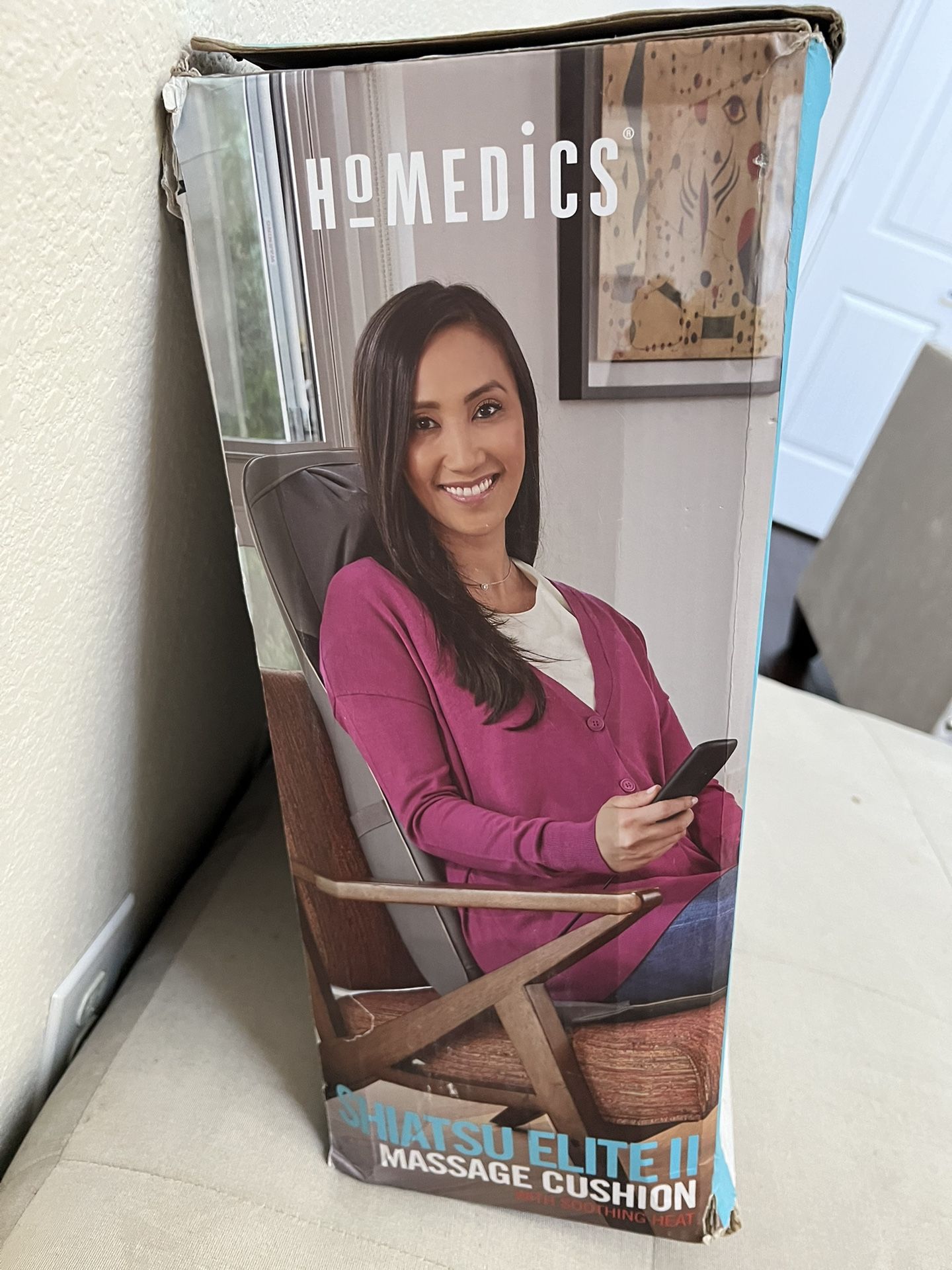 Homedics Shiatsu Elite II Massage Cushion w/Heat