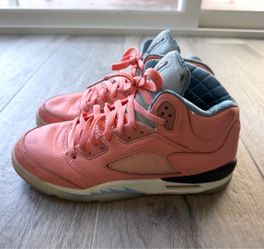 Nike Air Jordan 5 We The Best Pink Blue High Top Sneakers DJ Khaled (Size 6.5)