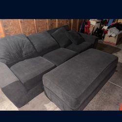 Large Jerome's Sofa With Ottoman 