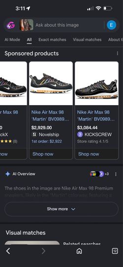 Used Nikes $3k worth new