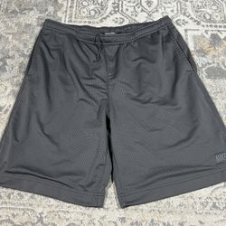 Nike Training Embroidered Shorts Men’s Size XL Gray   
