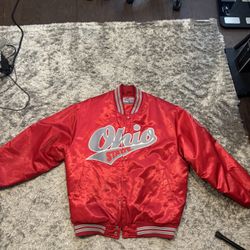 OHIO STATE BOMBER JACKET (LARGE)