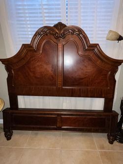 Queen Bed Frame (wood)