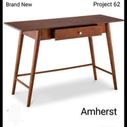 Brand New Project 62 Amherst Wood Console Table Or Writting Desk 