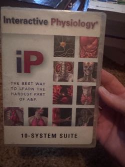 Interactive Physiology.  10 system suite