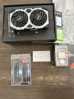 MSI VENTUS OC 1660 Ti, Ripjaws DDR4 16GB, AMD Ryzen 5 3600