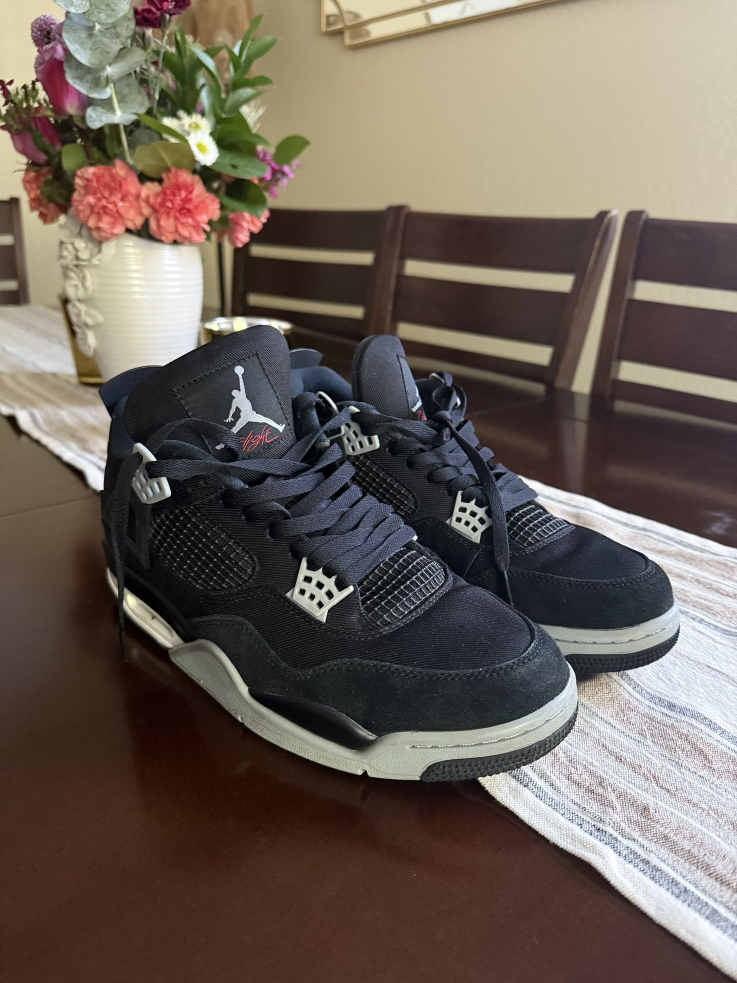 Jordan Black Canvas US Men Size 11