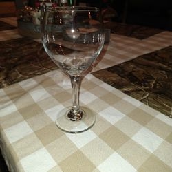 Wine glasses, super tough ! I only used it once at my wedding party, they are as new.