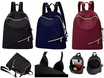 3 different colors Backpacks