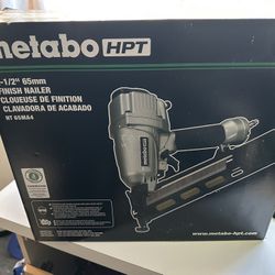 Metabo 2 1/2 Finish nailer