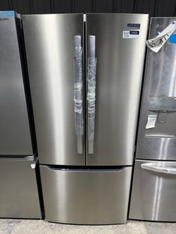 Brand new Frigidaire Gallery 30 in. 20 cu. ft. Standard Depth French Door Refrigerator in Stainless Steel with Internal Water Dispenser