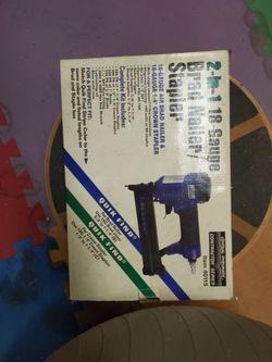 2-in-1  18 Gauge nailer stapler
