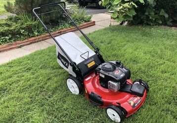 Lawnmower Toro Gas Lawn Mower Self Propelled