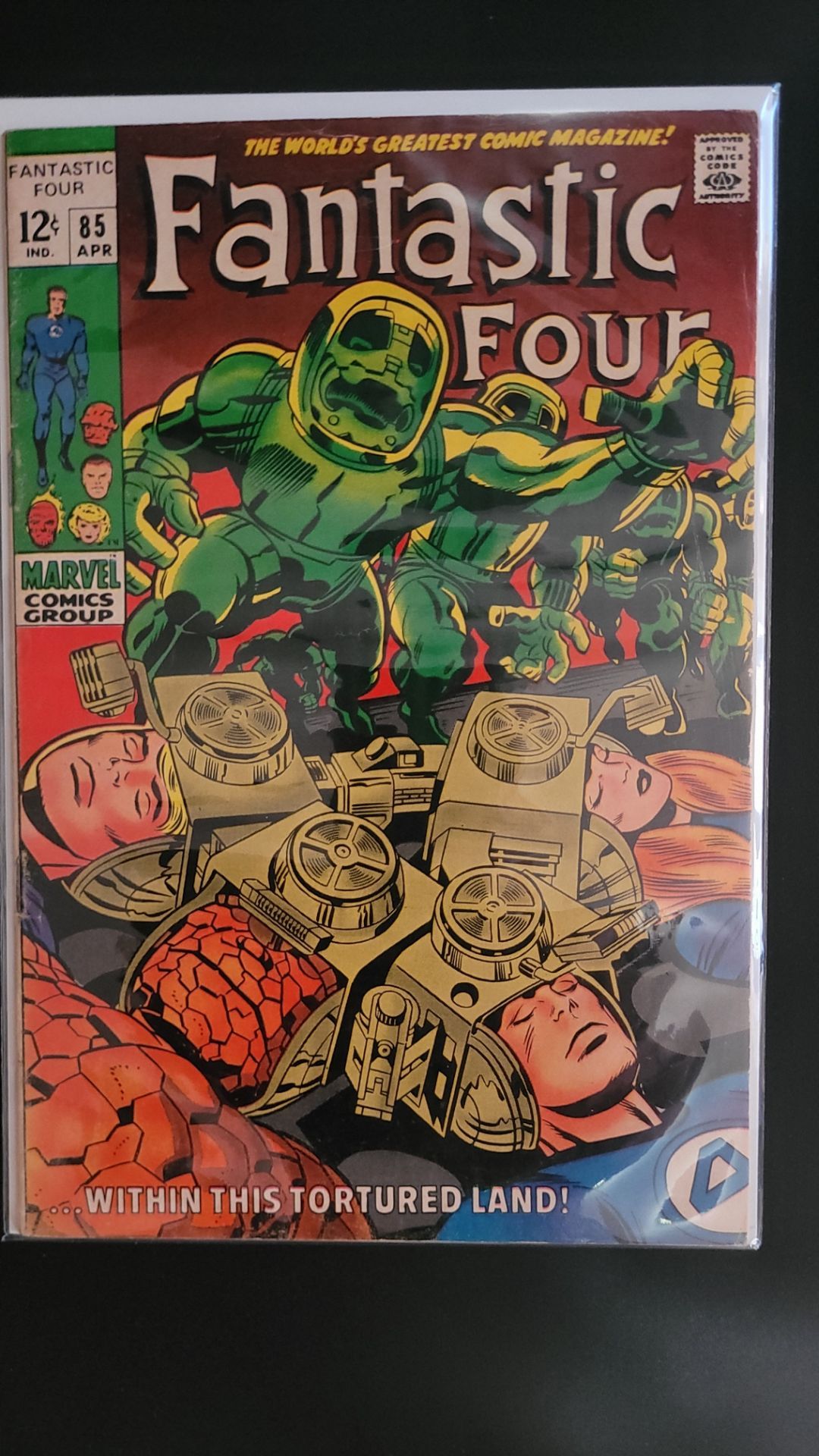 Fantastic four 85 solid Mid-grade