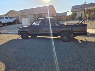 Black Toyota Pickup Truck 1999
