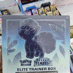 New Pokemon Silver Tempest Elite Trainer Box 
