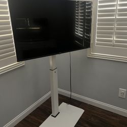 43” Roku TV and Floor Stand 