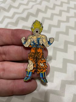 Dragon ball Z Goku Super Saiyan anime Pin Enamel.