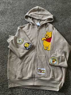 🐻 Disney Winnie the Pooh Zip-Up Hoodie – XL 🐝