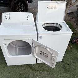 Washer And Dryer Electric Set Amana High Efficiency 