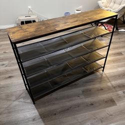 Space-Saving 5-Tier Shoe Organizer Shelf (New)