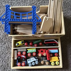 Wood Train Set