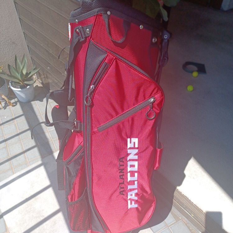 Belding Sports Vinyl￼ Golf Bag NFL Alumni Atlanta Falcons