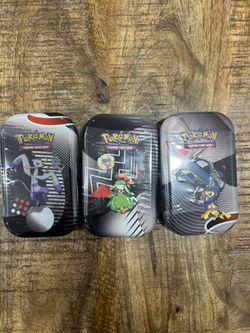Pokemon SV1 0.5 Unova Mini Tin | Black Bolt White Flare | Lot of 3
