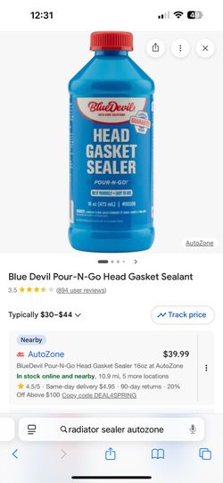 Head gasket sealer