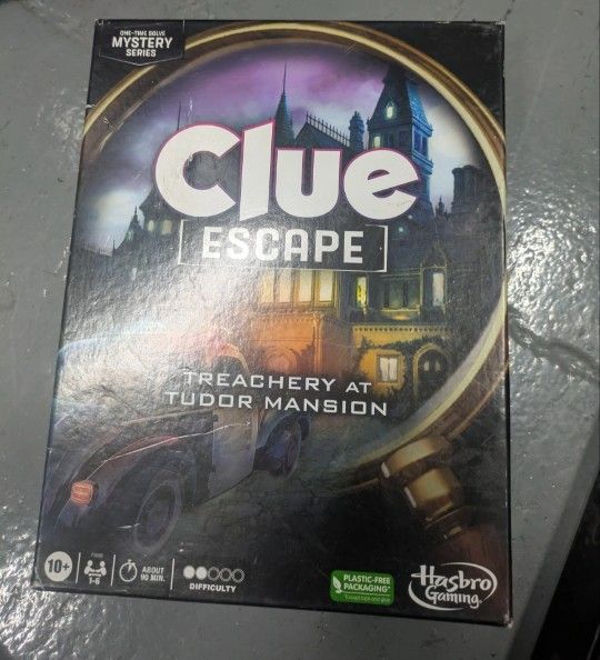 Clue Escape: Treachery at Tudor Mansion Game