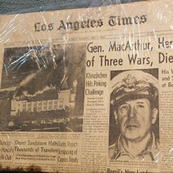 Orignal Vintage Newspapers