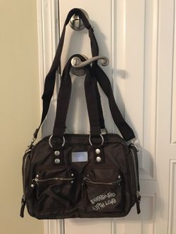 Brown crossbody shoulder bag