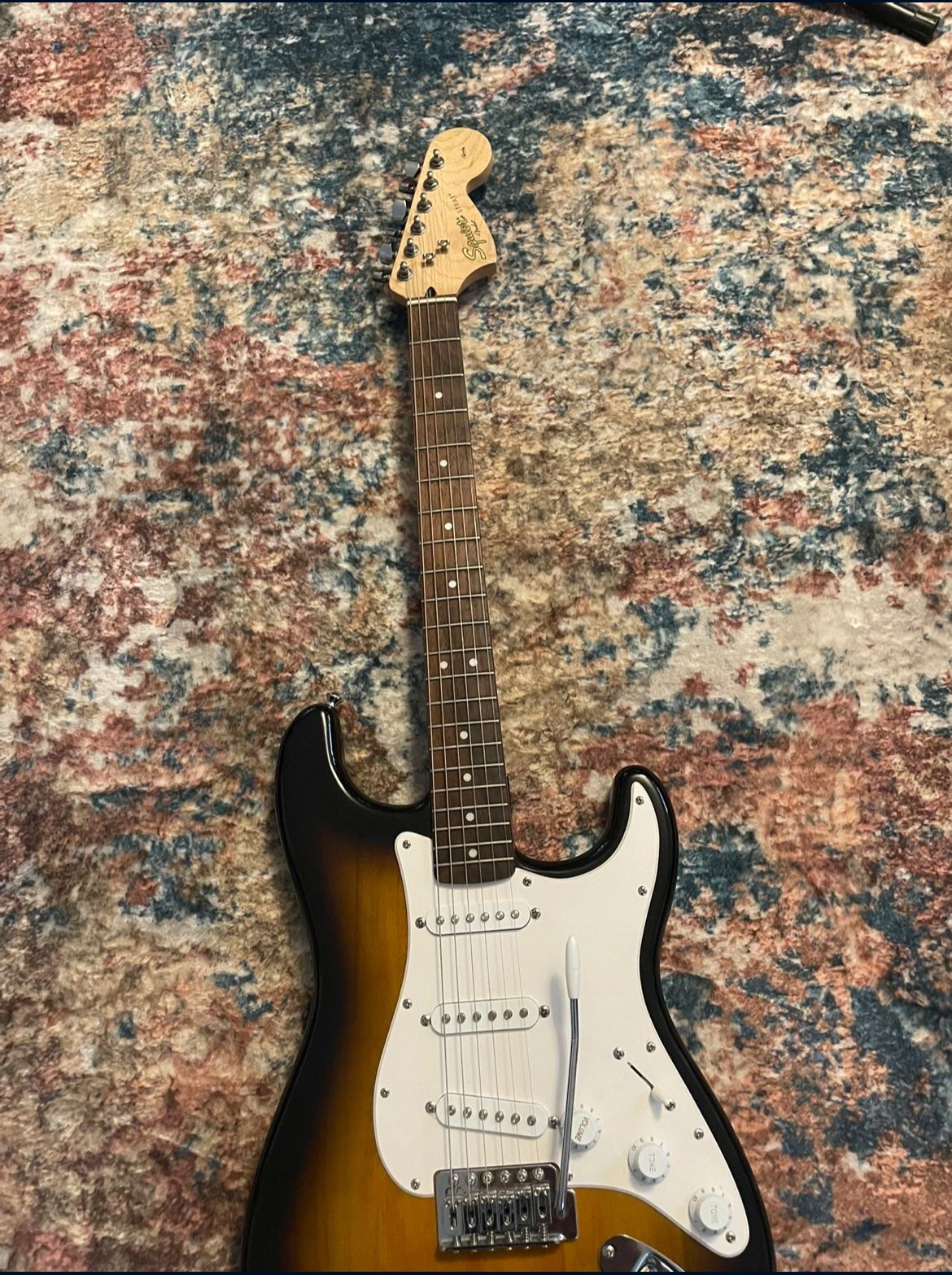 Sunburst Squire Stratocaster