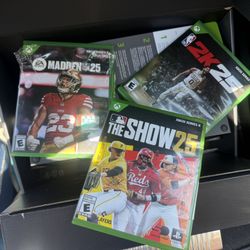 Xbox series X With 3 Games 
