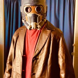 Jerry Lewis Classic Luxuries - Burgundy Leather Star-Lord Jacket